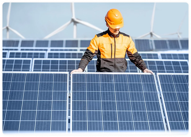 Подбираем <span>оптимальную для ваших задач СЭС под ключ</span> от 30 кВт